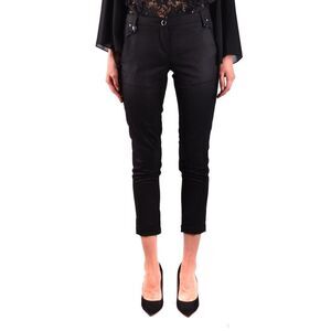 Jacob Cohen Cropped Slim Fit Pants Women black Trousers